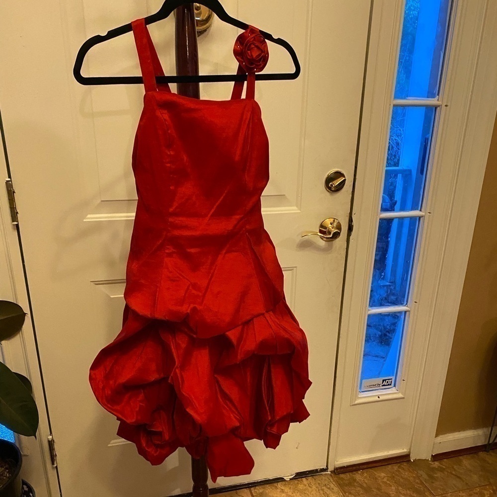 RED 2 piece CUPCAKE CHILDS DRESS - Picture 8 of 8